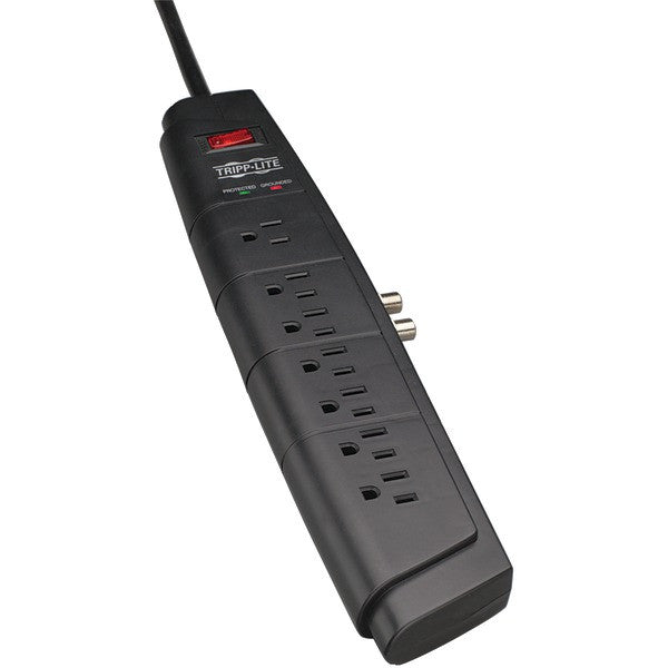 TRIPP LITE HT706TV 7-Outlet Home Theater Surge Protector (Coaxial Protection)