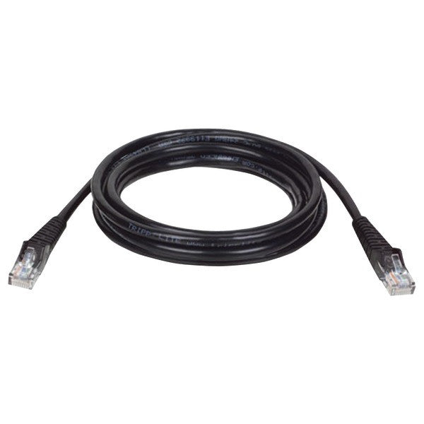 TRIPP LITE N001-100-BK CAT-5-5E Snagless Molded Patch Cable (100ft)