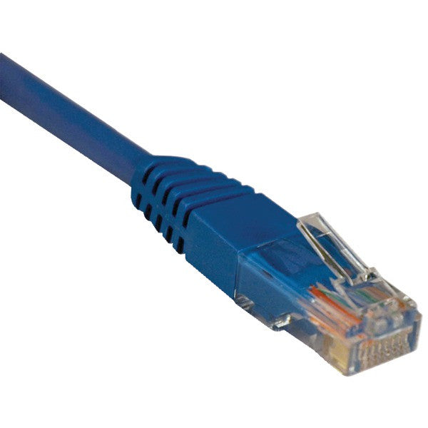 TRIPP LITE N002-003-BL CAT-5E Molded Patch Cable, 3ft (Blue)