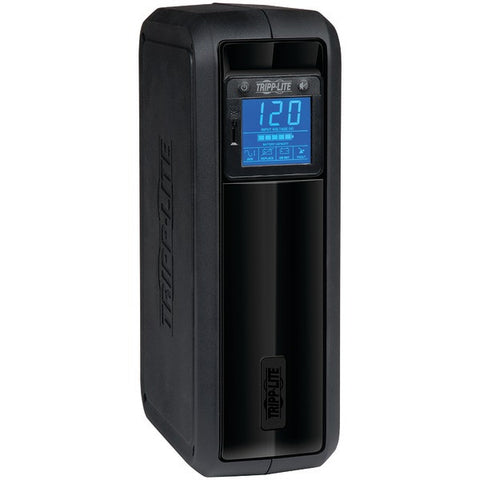 TRIPP LITE OMNI900LCD 900VA OmniSmart LCD Tower Line-Interactive UPS System with LCD Display & USB Port