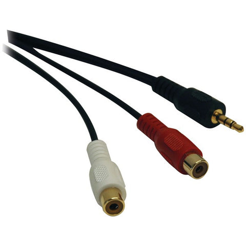 TRIPP LITE P315-06N 3.5mm Mini Stereo to 2 RCA Splitter Adapter Cable