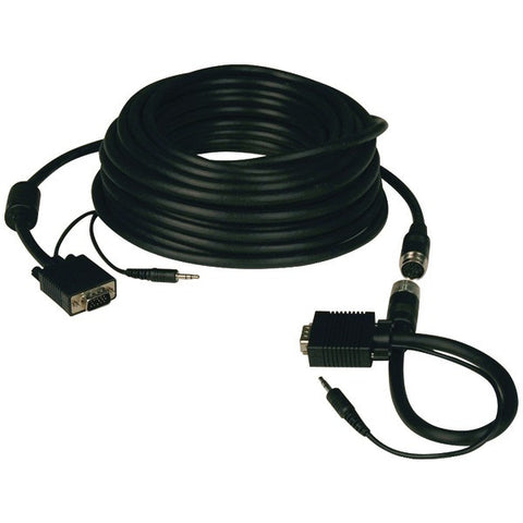 TRIPP LITE P504-050-EZ SVGA-VGA Easy Pull Monitor Cable with Audio & RGB Coaxial (50ft)