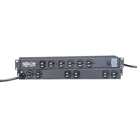 TRIPP LITE RS-1215 12-Outlet, 15-Amp 1U Rack-Mount Power Strip