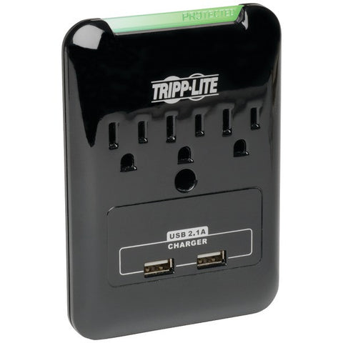 TRIPP LITE SK30USB 3-Outlet Surge Protector with 2 USB Ports