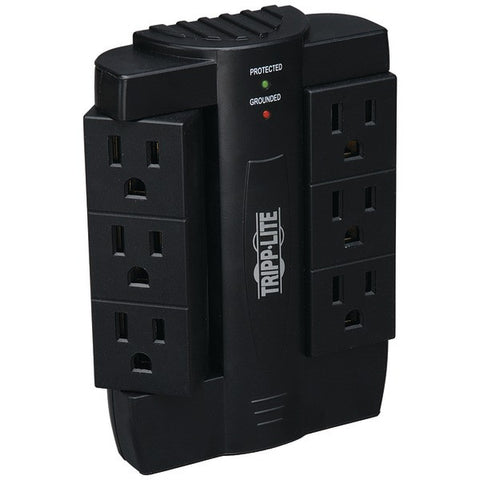 TRIPP LITE SWIVEL6 Direct Plug-in Surge Protector with 6 Rotatable Outlets (1,500 Joules)