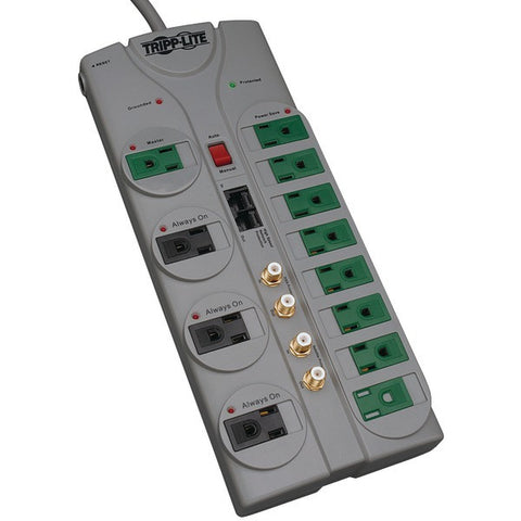 TRIPP LITE TLP1210SATG 12-Outlet Energy-Saving Surge Protector