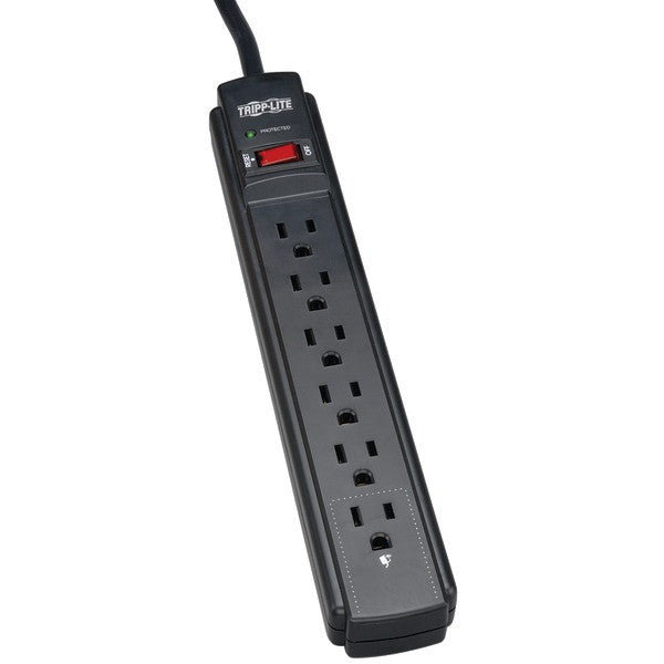 TRIPP LITE TLP606B 6-Outlet Surge Protector (6ft Cord)