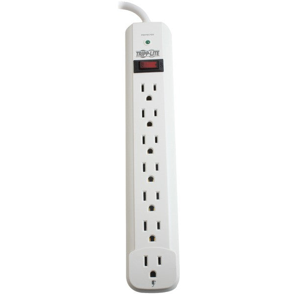 TRIPP LITE TLP725 7-Outlet Surge Protector (25ft Cord; Light Gray)