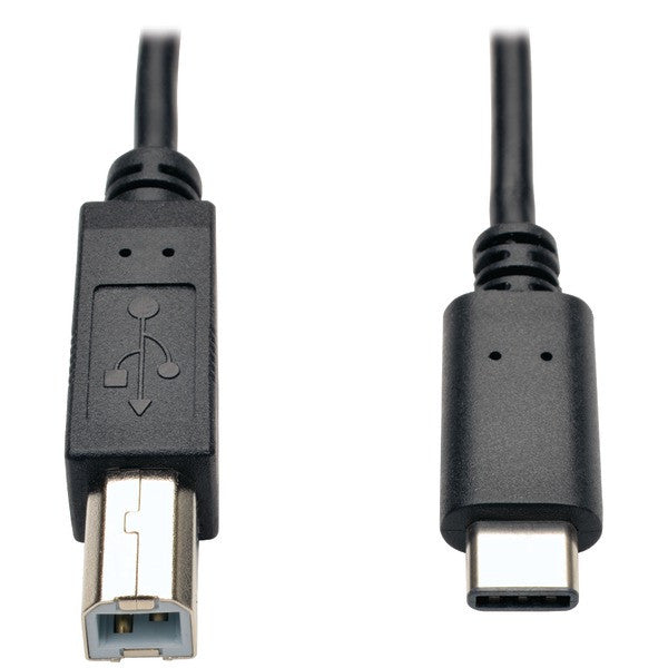 TRIPP LITE U040-006 USB-B Male to USB-C(TM) Male 2.0 Cable, 6ft