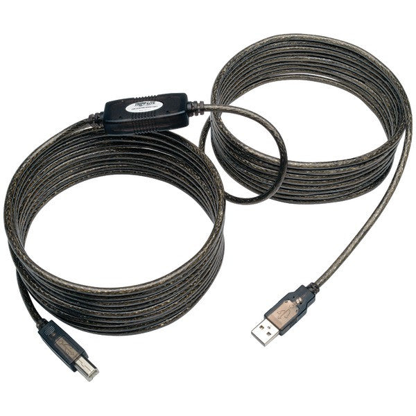 TRIPP LITE U042-025 USB 2.0 Hi-Speed A-B Active Repeater Cable (25ft)