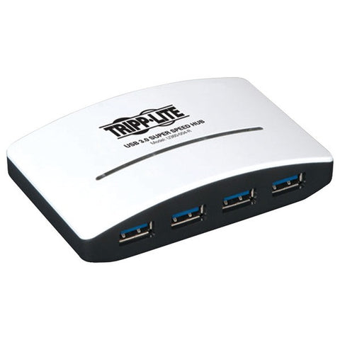 TRIPP LITE U360-004-R 4-Port USB 3.0 SuperSpeed Hub