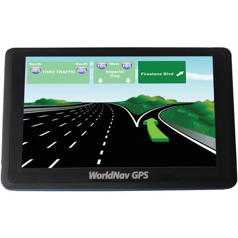 TELETYPE 530060 WorldNav 5300 High-Resolution 5" Truck GPS Device