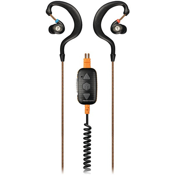 TOUGH TESTED TT-HF-JOB Jobsite Noise-Isolating Earbuds with Microphone