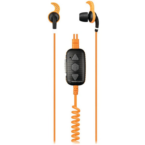 TOUGH TESTED TT-HF-MAR Marine Noise-Isolating Earbuds with Microphone