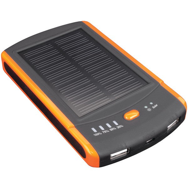 TOUGH TESTED TT-SOLAR 6,000mAh Solar-Powered Battery Pack