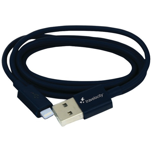 TRAVELOCITY TVOR-IPL5-BW Lightning(R) Data Cable, 3.3ft