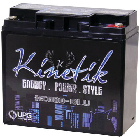 KINETIK 40921 HC BLU Series Battery (HC600, 600 Watts, 18 Amp-Hour Capacity, 12 Volts)