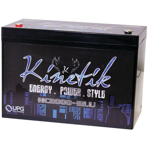 KINETIK 40927 HC BLU Series Battery (HC2000, 2,000 Watts, 90 Amp-Hour Capacity, 12 Volts)
