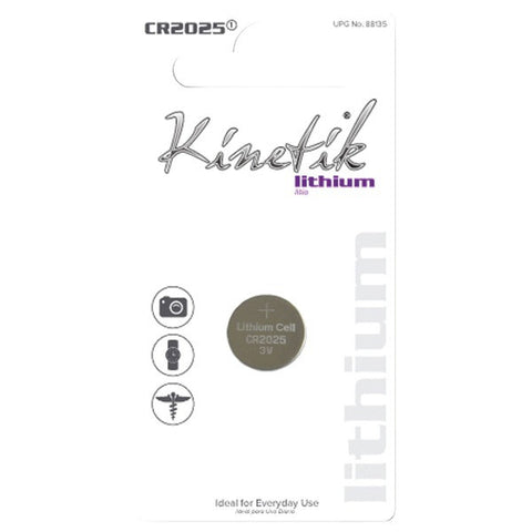 KINETIK 88135 Lithium Battery (CR2025, Single)