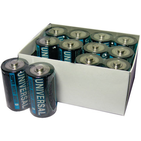 UPG D5325-D5925 Super Heavy-Duty Battery Value Box (D; 12 pk)