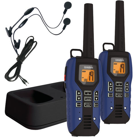 UNIDEN GMR5095-2CKHS 50-Mile 2-Way FRS-GMRS Radios (Blue)