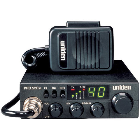 UNIDEN PRO520XL 40-Channel 4-Watt Compact CB Radio