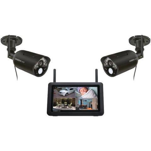 UNIDEN UDR777HD 7" LCD HD Surveillance System with 2 Cameras