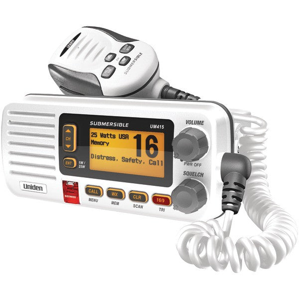 UNIDEN UM415 Oceanus D Marine Radio (White)