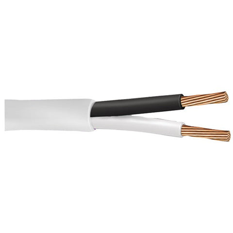 VEXTRA VA162B WHITE 16-Gauge 2-Conductor Speaker Wire, 500ft (White)