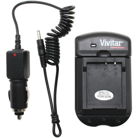 VIVITAR VIV-SC-SON Li-Ion Battery Charger (For Sony(R) Cameras)
