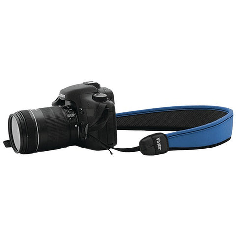 VIVITAR VIV-SLR-STP-BLU Neoprene SLR Strap (Blue)