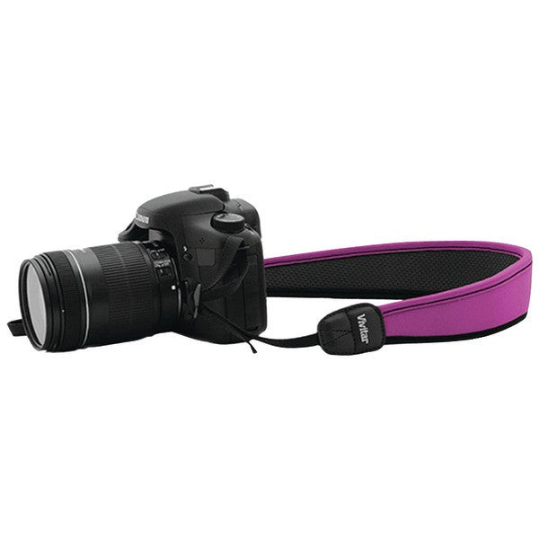 VIVITAR VIV-SLR-STP-PNK Neoprene SLR Strap (Pink)