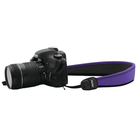 VIVITAR VIV-SLR-STP-PUR Neoprene SLR Strap (Purple)