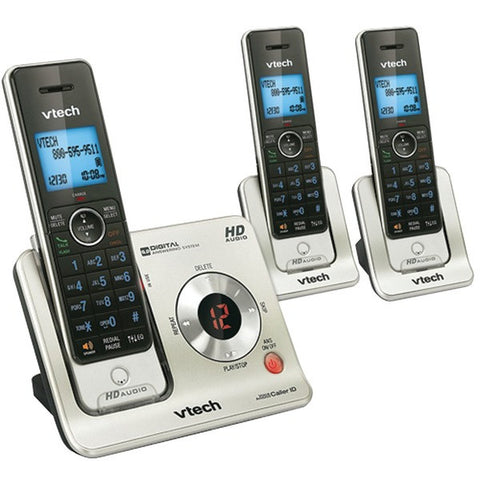 VTECH LS6425-3 DECT 6.0 3-Handset Answering System with Caller ID-Call Waiting