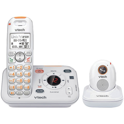 VTECH SN6187 CareLine(R) Cordless Answering System with Portable Pendant