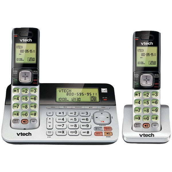 VTECH VTCS6859-2 DECT 6.0 Duplex Handset-Base Speakerphone