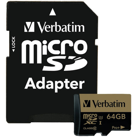 VERBATIM 44034 ProPlus 600X SDXC(TM) Card (64GB)