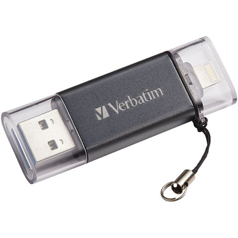 VERBATIM 49301 iStore 'n' Go USB 3.0 Flash Drive for Apple(R) Lightning(R) Devices (64GB)