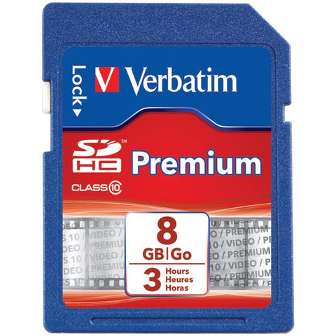 VERBATIM 96318 Class 10 SDHC(TM) Card (8GB)