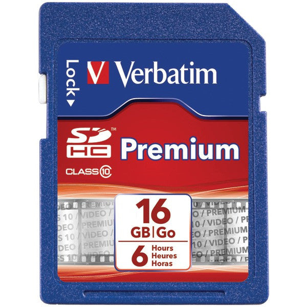 VERBATIM 96808 Class 10 SDHC(TM) Card (16GB)