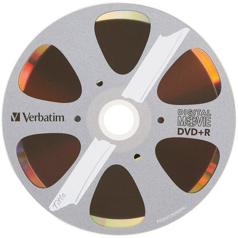 VERBATIM 97936 700MB 80-Minute DigitalMovie(R) DVD+Rs, 10 pk