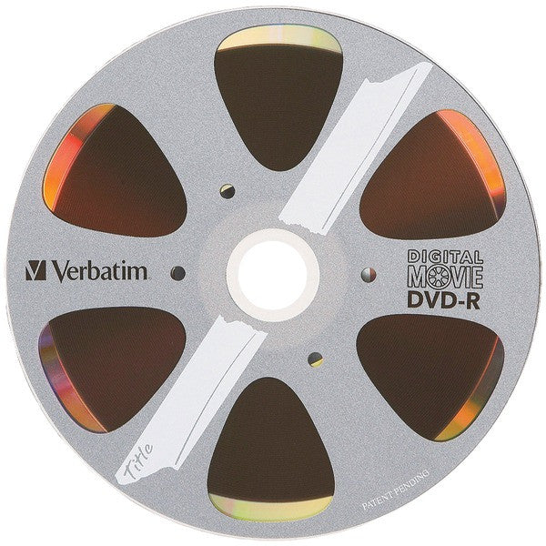 VERBATIM 97946 4.7GB 120-Minute DigitalMovie(R) DVD-Rs, 10 pk