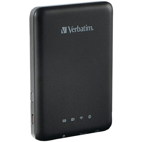 VERBATIM 98243 MediaShare Wireless Portable Streaming Device for Tablet Devices & Smartphones