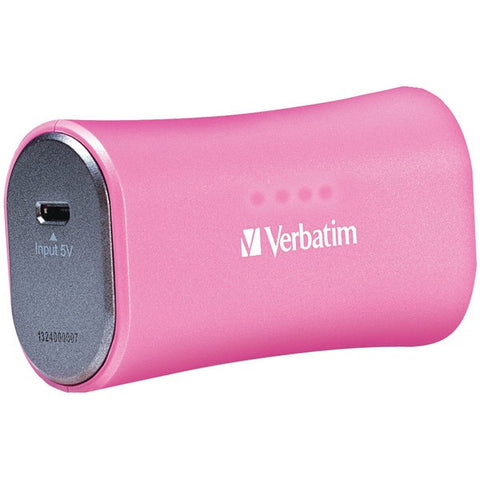 VERBATIM 98361 2,200mAh Portable Power Pack (Pink)
