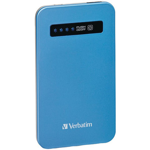 VERBATIM 98451 4,200mAh Ultraslim Power Pack (Aqua Blue)