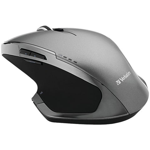 VERBATIM 98622 Wireless 8-Button Deluxe Blue LED Mouse (Graphite)