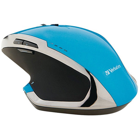 VERBATIM 99019 Wireless 8-Button Deluxe Blue LED Mouse (Blue)