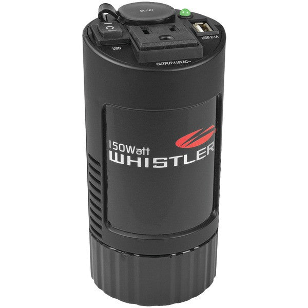 WHISTLER XP150i 150-Watt Cup Holder Power Inverter