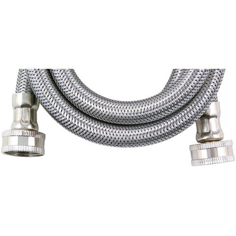 CERTIFIED APPLIANCE WM48SS Braided Stainless Steel Washing Machine Hose (4ft)