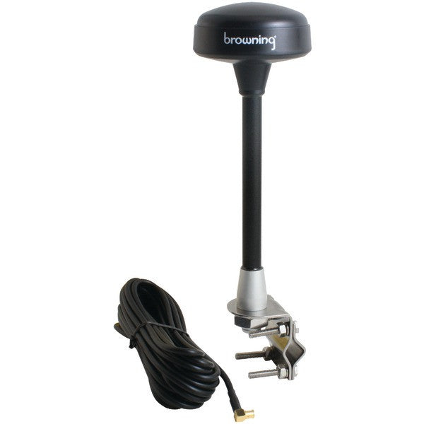 BROWNING BR-TRUCKER Satellite Radio Trucker Mirror-Mount Antenna with Large Built-in Ground Plane